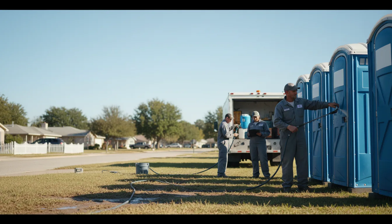 Long-Term Portable Toilet Rental in Brighton, IL near me